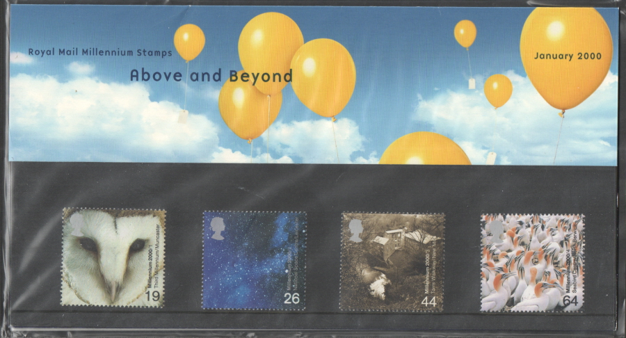 (image for) 2000 Above & Beyond Royal Mail Presentation Pack 307